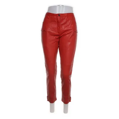 Leren broek (Rood) van By Malene Birger Leer, Viscose