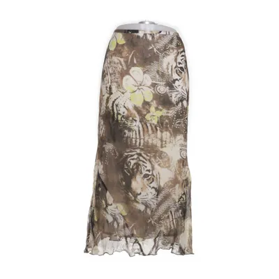 Skirt (Brown, Beige) from Apriori Acetate, Viscose