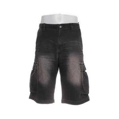 Cargo shorts (Black) from Rock Engineered Design Cotton, Elastane, Polyester