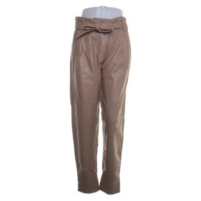 Läderbyxor (Brun) från Just Female Skinn, Polyester
