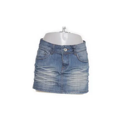 Denim skirt (Blue) from Monday Cotton, Elastane, Polyester