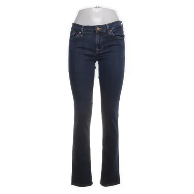 Spijkerbroek (Blauw) van 7 for All Mankind Katoen, Elastaan