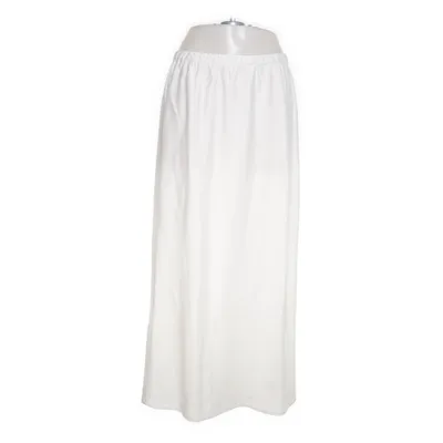 Långkjol (Vit) från Pieces Elastan, Polyester