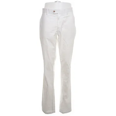 Bukser (Hvid) fra Suitsupply Bomuld, Elastan