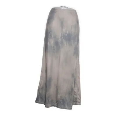 Maxi nederdel (Grøn, Flerfarvet) fra Divided by H&M Polyester, Elastan