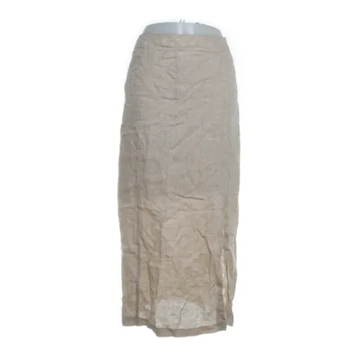 Långkjol (Beige) från Cyrillus Linne, Polyester, Viskos