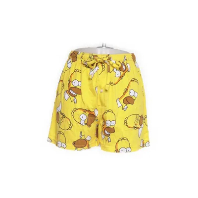 Pyjamasshorts (Gul, Flerfärgad) från The Simpsons Bomull