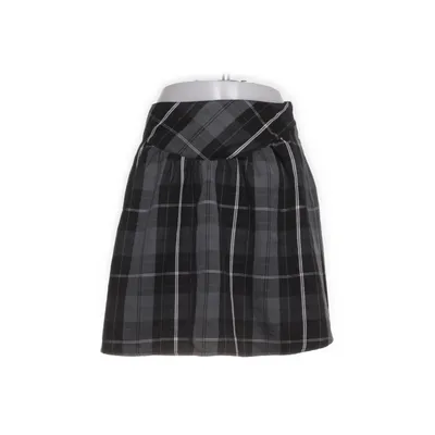 Skirt (Black, Gray, White) from Zoul Polyester, Viscose