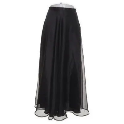 Maxi nederdel (Sort) fra Jacqueline de Yong Acetat, Polyester