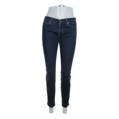 Spijkerbroek (Blauw) van 7 for All Mankind Katoen, Elastaan, Polyester