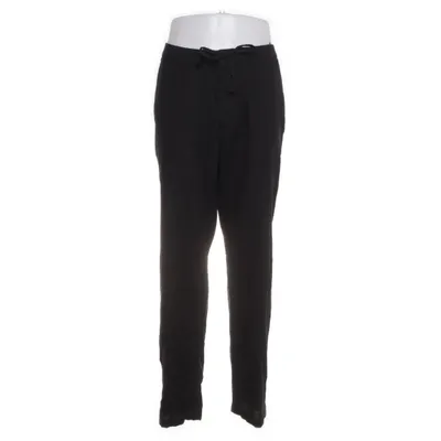 Pants (Black) from H&M Cotton, Linen, Polyester