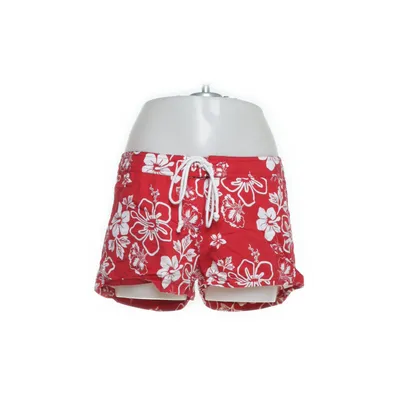 Shorts (Red, White) from Flash Lights Cotton, Elastane