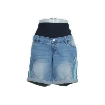 Zwangerschapsshorts (Blauw) van BPC Mama Katoen, Elastaan, Polyester