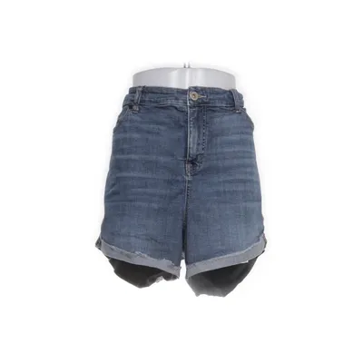 Denim shorts (Blauw) van Torrid Katoen, Elastaan
