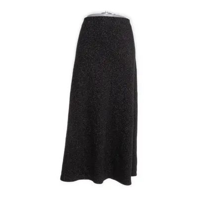 Maxi skirt (Black, Silver) from Boden Metallic fiber, Polyamide, Viscose