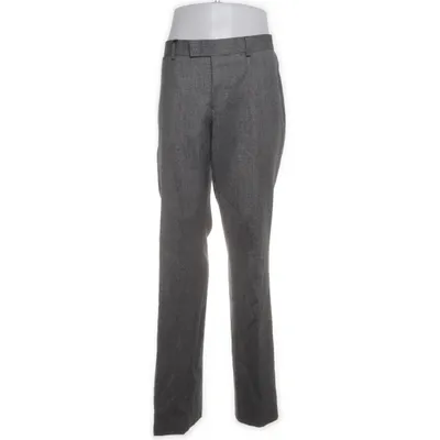 Kostuumbroek (Grijs) van Bläck Polyester, Wol