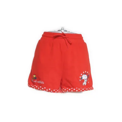 Mjukisshorts (Röd, Flerfärgad) från Peanuts Bomull, Polyester