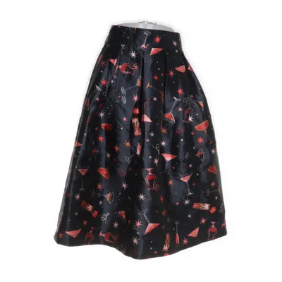 Skirt (Black, Multicolored) from Joanie Polyester