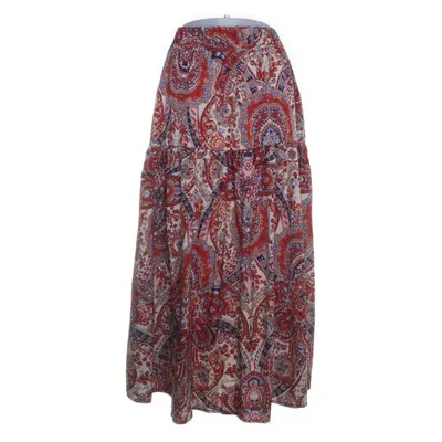 Maxi skirt (Red, Multicolored) from Emery Rose Elastane, Polyester