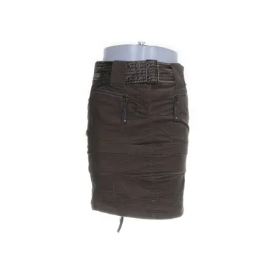 Jupe (Vert) de Marithé François Girbaud Coton, Polyester