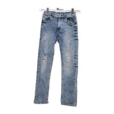 Jeans (Blå) från Regular by Lindex Bomull, Elastan