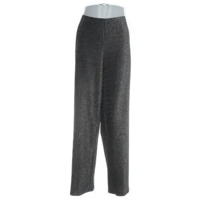 Palazzo broek (Zilver) van MyWear Elastaan, Polyester