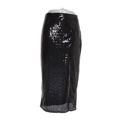 Jupe (Noir) de H&M Élasthane, Polyester