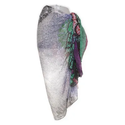 Sarong (Wit, Meerkleurig)