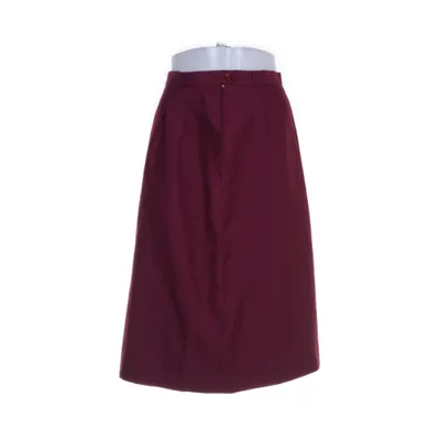 Skirt (Red) from Hirsch Wool, Polyester, Acetate