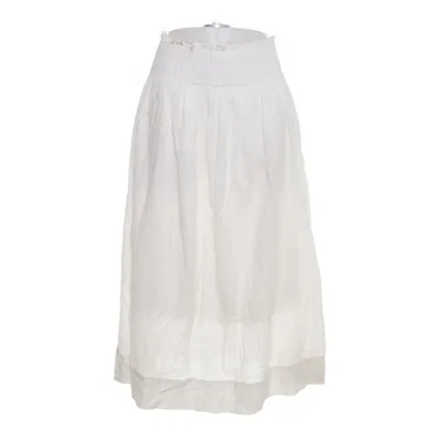 Nederdel (Hvid) fra H&M Trend Viscose, Bomuld