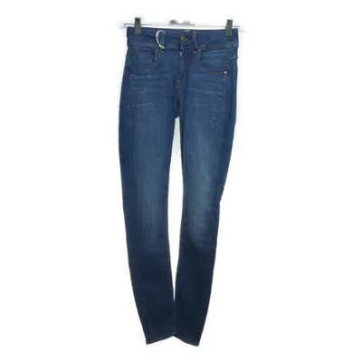 Jeans (Blå) från Raw Bomull, Elastan, Polyester, Skinn