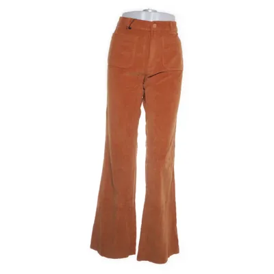Corduroy pants (Orange) from R Edition Cotton, Elastane