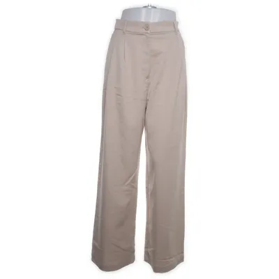 Byxor (Beige) från Monki Elastan, Polyester, Viskos