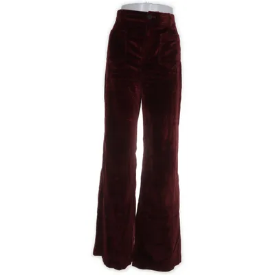 Corduroy pants (Red) from Sézane Cotton, Polyester
