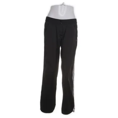 Træningsbukser (Sort, Hvid) fra Adidas Elastan, Genanvendt polyester