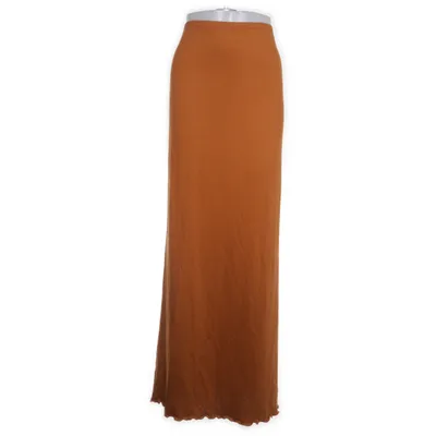Maxi skirt (Brown) from Residus Elastane, Lyocell