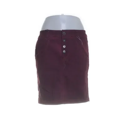Spijkerrok (Rood) van Jean Pascale Polyester, Katoen, Elastaan