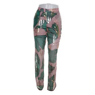 Bukser (Rød, Grøn, Guld, Sølv) fra H&M Studio Metallfiber, Polyester, Silke