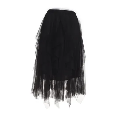 Maxi skirt (Black) from Zuiki Polyester