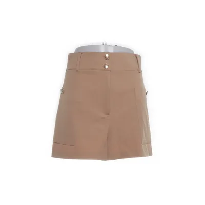 Korte broek (Beige) van Zara Elastaan, Polyester, Viscose