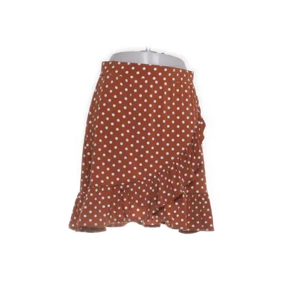 Omlottkjol (Brun, Vit) från Oasis Elastan, Polyester