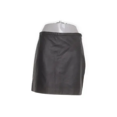 Jupe en cuir (Gris) de Schumacher Acétate, Coton, Cuir, Viscose