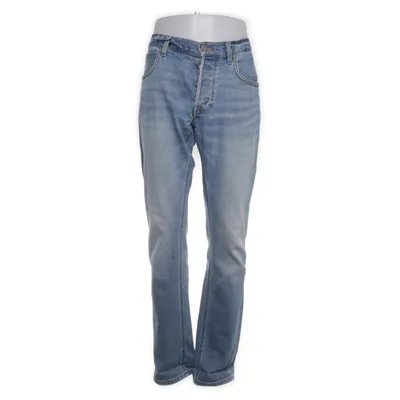 Jeans (Blå) från Lee Bomull, Elastan