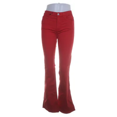 Spijkerbroek (Rood) van L.O.G.G by H&M Katoen, Elastaan