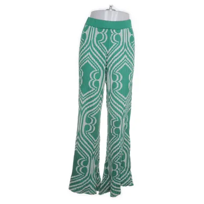 Broek (Groen, Wit) van Etro Milano Katoen, Viscose
