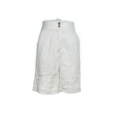Korte broek (Beige) van H&M Viscose, Polyamide, Linnen, Polyester, Katoen