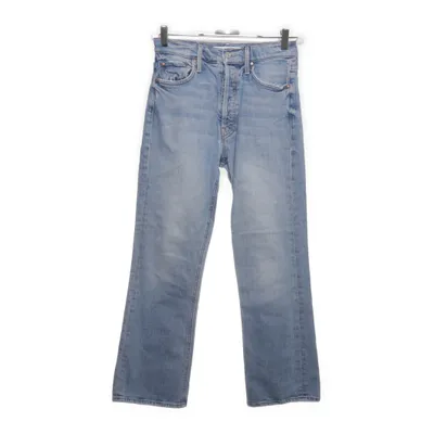 Jeans (Blå) från Mother Bomull, Elastan