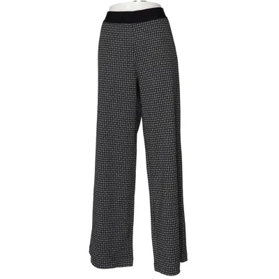 Broek (Zwart, Wit) van Berg & Berg Polyester, Viscose