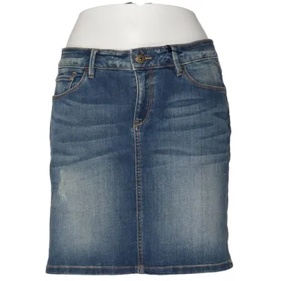 Denim skirt (Blue) from ESPRIT Denim Cotton, Elastane, Polyester