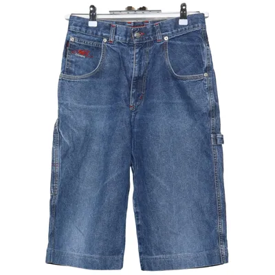 Denim shorts (J21610) from Camaro Cotton